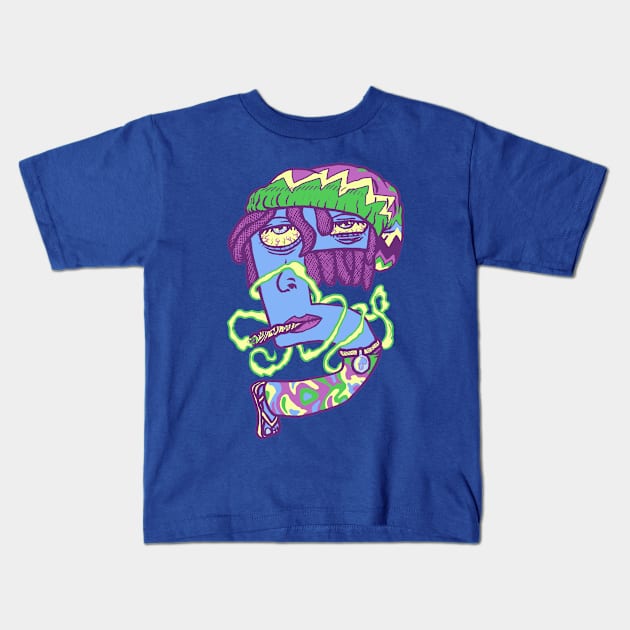 the Highest Five Kids T-Shirt by jonah block